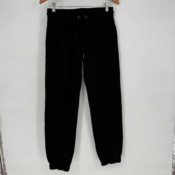 American Giant Black Joggers Sweatpants Casual Comfort Made in USA XS - Picture 2 of 9